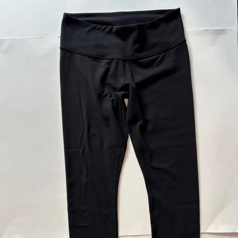 Lululemon Black Crop Leggings - No Size.